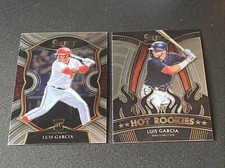 2021 Select Baseball Luis Garcia RC Hot Rookies HR-15 & Base 81 Lot Nationals