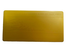 COLOR SLIDES BRAND BOX, YELLOW COLOR, PLASTIC, 35MM SLIDE FILM BOX PHOTO STORAGE