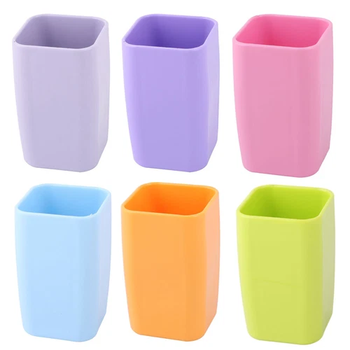 Bathroom Plastic Toothbrush Toothpaste Holder Tooth Cleaning Mug Cup 300ml