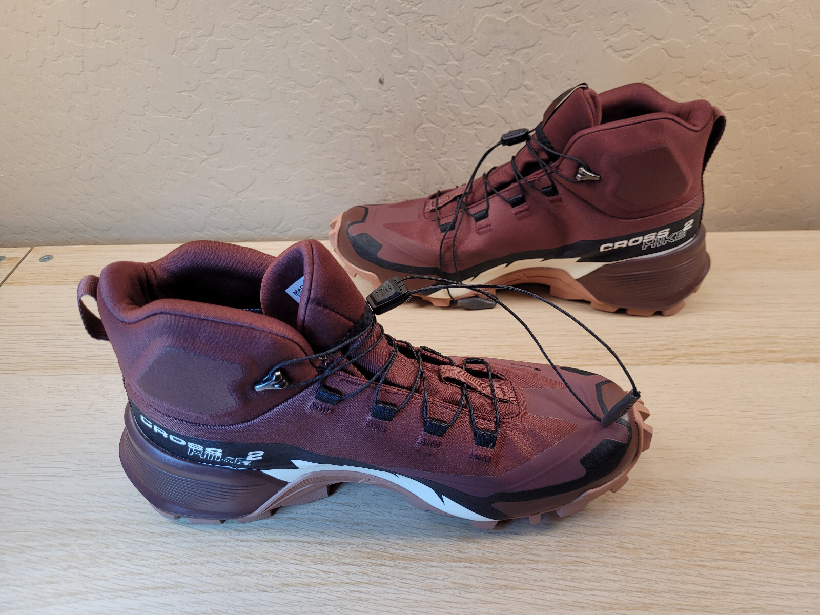 Scarpe Salomon Cross 2 Hike Mid Gtx da trekking outdoor donna 8 5 usate in ottime condizioni