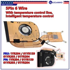 For Thinkpad X1 Carbon 6th 2018 Fan With Heatsink 01YR204 01YR203 01YR159 US