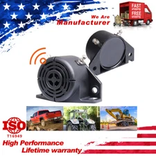 Universal 102dB Back Up Warning Alarm Reverse Siren Buzzer Horn Beeper Truck Car