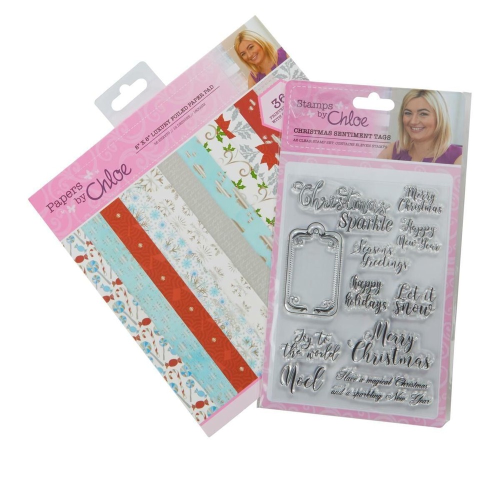 Chloe Christmas Stamps with Luxury Foiled 8