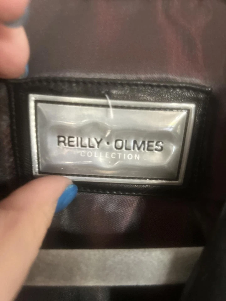 Reilly Olmes Black Leather Coat - Classic Style - Image 3 of 4