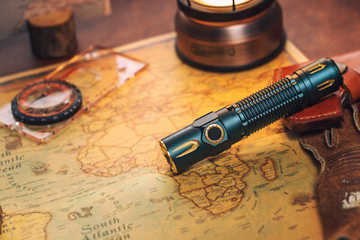 Olight Warrior 3S Dream Blue Waterproof Tactical Flashlight, 2300