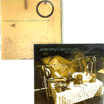 Cowboy Junkies 2 CD Lot One Soul Now 2Cd + Anatomy of Album CD-ROM Canada 2004