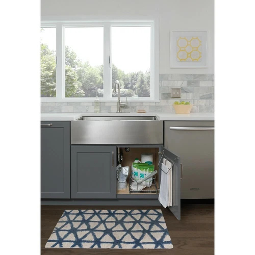 3-Tier Kitchen Cabinet Door Mount Towel Bar Holder Dishcloth Rack Bathroom Rag - Picture 3 of 7