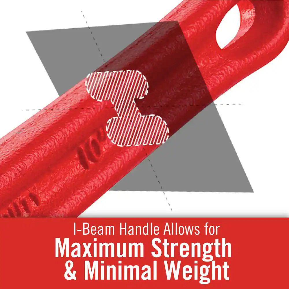 RIDGID Spud Wrench 12in Adjustable Plumbing Pipe Tool Heavy Duty Narrow Jaw