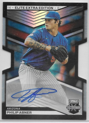 2023 Panini Elite Extra Edition Philip Abner DIE-CUT AUTO #'d 301/399