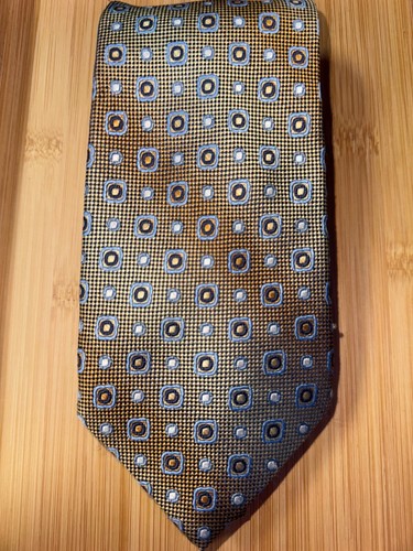 Bruno Piattelli Multicolor Geometric Silk Tie - 61L 3.75W
