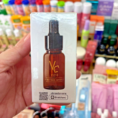 Vit C Bio Face Serum Skincare Routine Health Skin 10 ml.