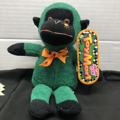Sugar Loaf green and black Spider  Monkey 10 Stuffed Animal Plush
