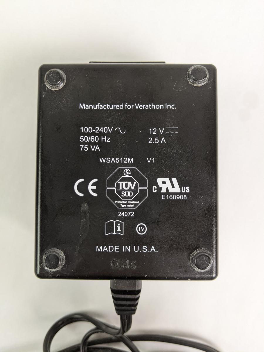 Verathon GlideScope Laryngoscope Monitor 05700307 Video Baton AsIs