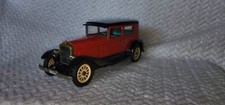 SSS Friction S-1925 Red Black Packard Sedan Toy Car, Shioji Made in Japan