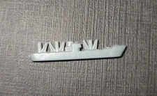 1987 AXIS & ALLIES GAME REPLACEMENT PARTS, GRAY SUBMARINE #3