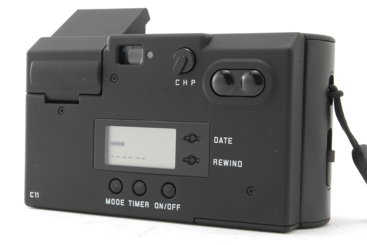 Non Sticky [MINT w/Case] Leica C11 Black Body Model APS Film