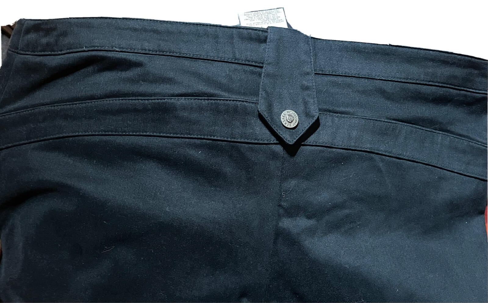 Versace Jeans Couture Vtg Y2K Medusa Black Stretch Boot-Cut Jeans W32 32L image 9