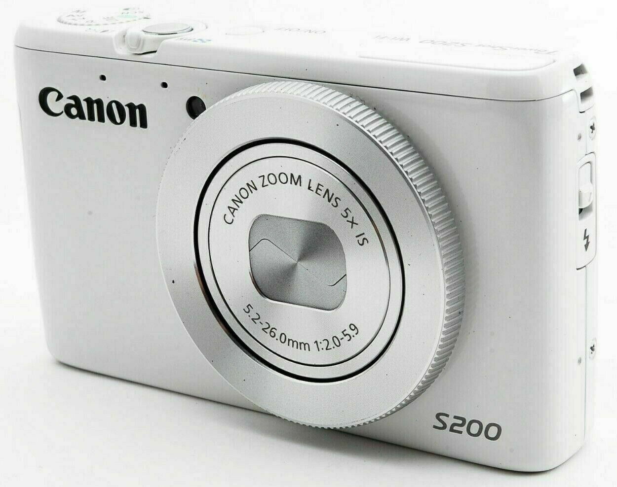 laser moersleutel hooi Canon PowerShot S200 compact digital camera *white *made in Japan | eBay