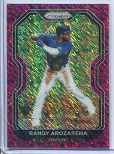 2021 Prizm Baseball Randy Arozarena Purple Shimmer #1  5/7