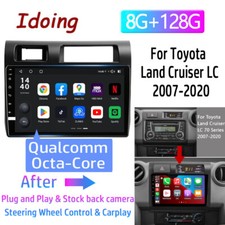 For Toyota Land Cruiser Prado 150 Android 12.0 Car Radio Stereo Navi Carplay RDS