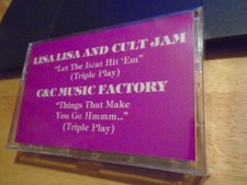 SEALED RARE PROMO Lisa Cult Jam C&C Music Factory CASSETTE TAPE make you go hmmm