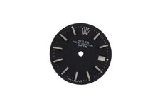 Rolex Date quadrante, Black Dial (Matte Black), per ref. 1570 / 1560 / 1500