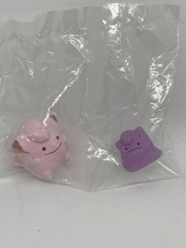 NEW Pokemon Center Gashapon Ditto and Clefairy Figures Gifts Volume 4