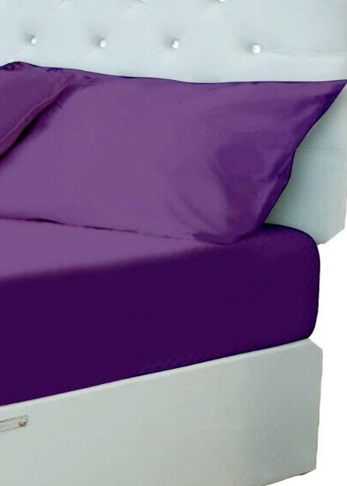 2PACK LUXURY POLY COTTON CASES HOUSEWIFE PILLOW BEDROOM PILLOW COVER