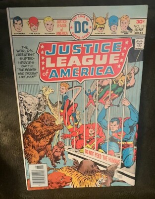 Justice League of America DC Comics No. 131 1976