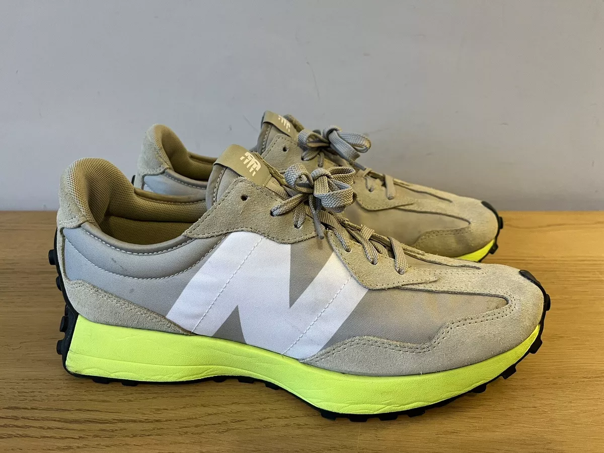 Mens green top new balance trainers