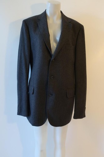 Mens J. Crew Ludlow Gray Black Herringbone Wool Blend Legacy Sport Coat 42L * - 第 1/13 張圖片