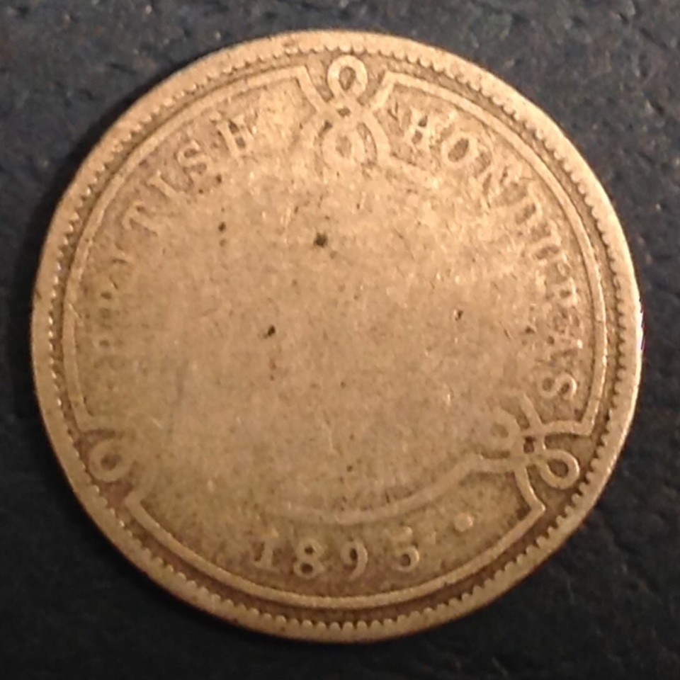 1895 British Honduras Victoria 25 Cents FREE US SHIPPING eBay