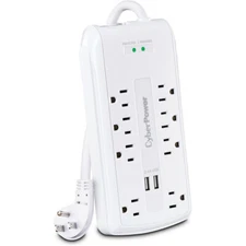CyberPower Home Office Surge-Protector - 8 Outlets - P806U