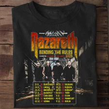 NEW NAZARETH BITE THE BULLET TOUR 2025 Gift For Fan S to 5XL T-shirt QA248