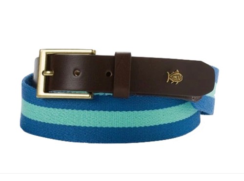 Southern Tide Classic Surcingle Belt in 