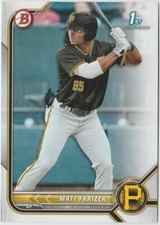 2022 Bowman Prospects #BP91 Matt Fraizer - Pittsburgh Pirates