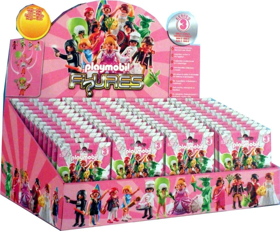 PMW Playmobil 5244 1X FIGURES SERIE 3 CHICAS 100% NUEVAS Envío Rápido