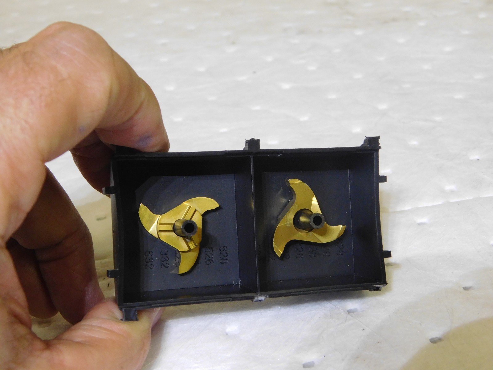 PH Horn Carbide Groove Milling Insert 328.0350.00 GradeTN35 Qty 2