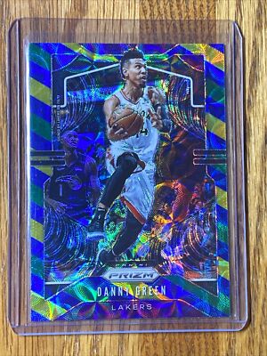 2019-20 Dani Green Panini Prizm Prizms Choice Blue Yellow Green  Lakers  