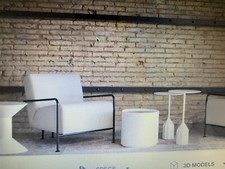 Colubi Art Deco Bauhaus armchair Viccarbe vitra fritz Hansen west elm
