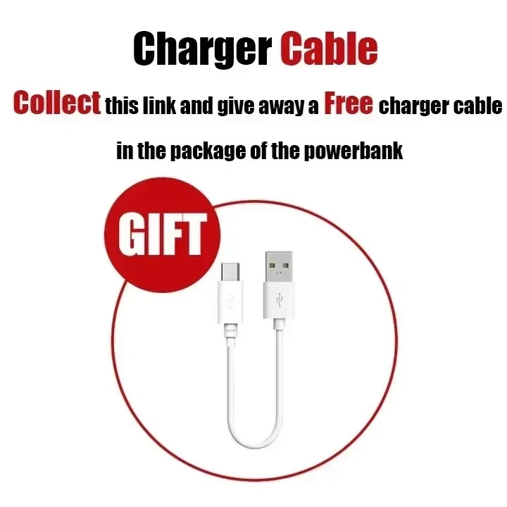 200000mAh 120W Fast Charging Power Bank Portable Phone Battery Backup