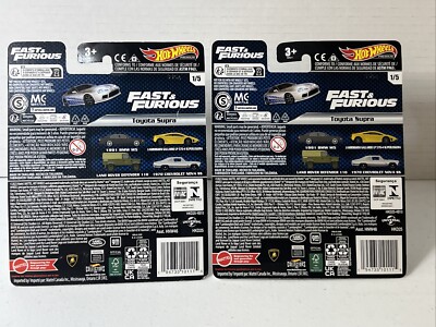 NEW Hot Wheels Premium Fast & Furious TOYOTA SUPRA 1/5 Car 1:64