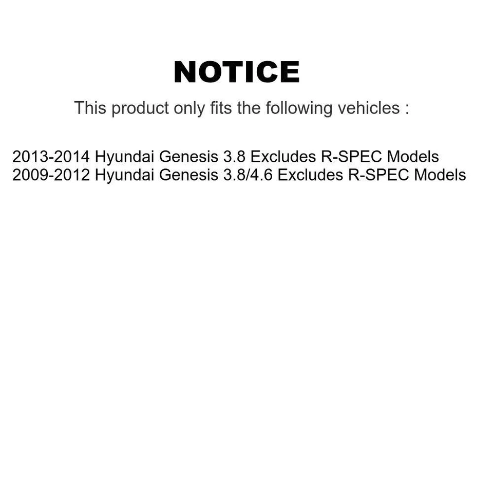 [Front Left] Suspension Strut Coil Spring Assembly 78A-11165 For Hyundai Genesis - Image 2 of 2