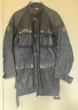 VTG 70's Belstaff Trailmaster Pro waxed  riding biker jacket Steve McQueen 42