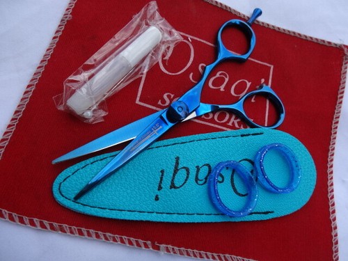 OSAQI _5.5"Hairdressing Hair Scissors/Japanese Steel/ Titanium - 第 12/13 張圖片