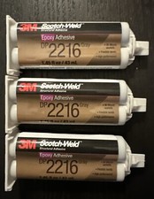 3M Scotch-Weld Epoxy Adhesive DP2216 Gray 41.5 mL Duo-Pak 3 Ea 