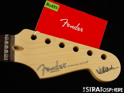 USA Fender JEFF BECK Stratocaster Strat NECK, American LSR RW
