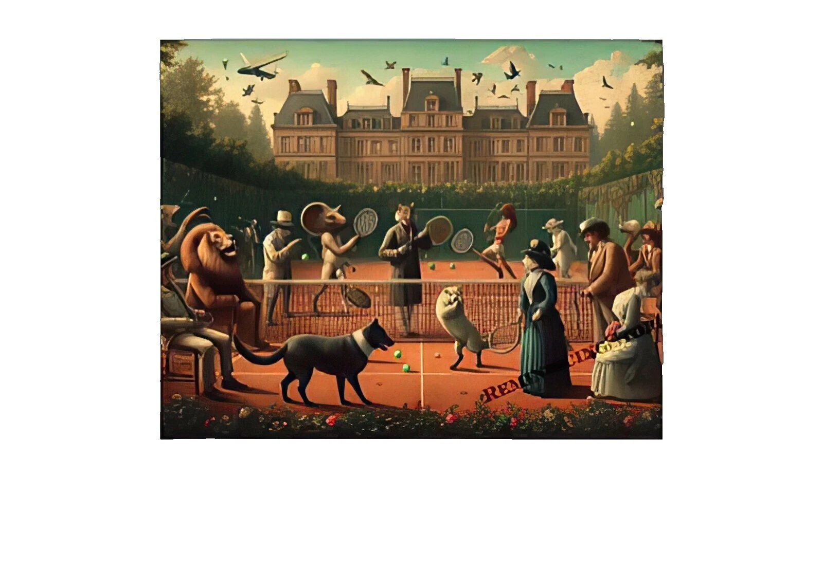 Tenis realismo Arte Impresiones