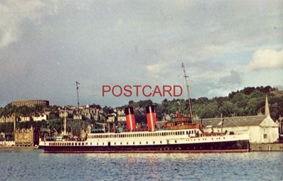 Pioneer high pressure turbine ship - RMS KING GEORGE V, at OBAN SCOTLAND, 1979