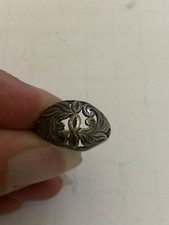 Sterling Silver Filigree Fashion Ring Size 6.5